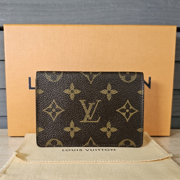 Authentic LOUIS VUITTON Monogram I.D. Cartes Case Card Holder - Picture 9 of 10